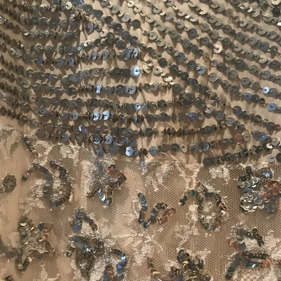 Collette Dinnigan 100% Silk Sequin Dress - Size S - Picture 2 of 8